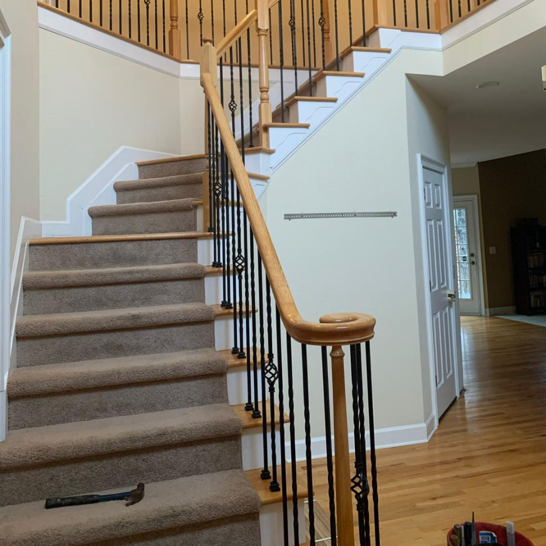 After stairs renovation