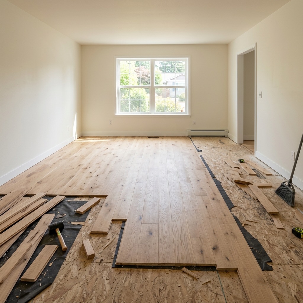 Hardwood flooring installation Atlanta